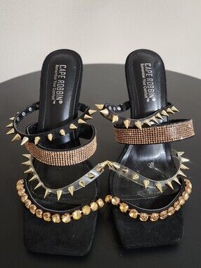 Cape Robin Studded Stilletos